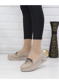 Resim Konfores 86 Bayan Dolgu Topuk Ayakkabı Vızon Vizon 