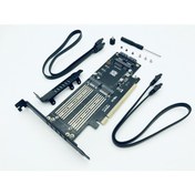 Resim Platoon M.2 Nvme SSD Ngff Pcıe 3.0X16 Adaptör Msata 