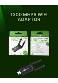 Resim Diğer Usb 3.0 Wireless Adaptör 2.4ghz & 5ghz Destekli 