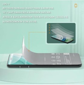 Resim Xiaomi Mi 13 Ultra Nano Ön Ekran + Full Arka Kaplama Set Esnek Ultra İnce - Maxxpro - Epu Hd 21122726 