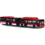 Resim Majorette Transporter Toplu Taşıma Aracı Metal Kırmızı Model - 20 Cm Çok Renkli 