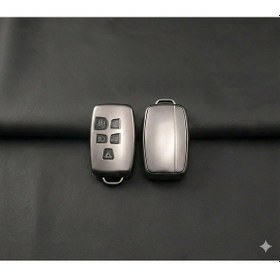 Resim Land Rover Range Rover 2010-2018 Uyumlu Smart 3 Buton Silikon Oto Anahtar Kumanda Kabı Kılıf Gri 