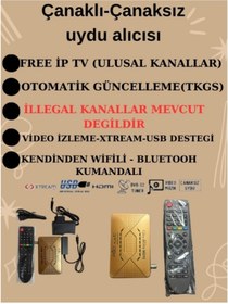 Resim ELECTROHOME RİOSAT ÇANAKSIZ-ÇANAKLI FREE İP VE WİFİ ANTEN DAHİL FULL HD UYDU ALICISI 
