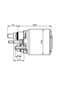 Resim Marş Otomatiği Valeo 12v Dacıa, Renault, Nıssan 