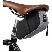 Resim Wineen Lixada Mini Dağ Bisikleti Sele Çantası Kılıfı Yol Bisikleti Sele Arkası Paketi Açık Hava Bisiklet Sele Borusu Çantası Gri 