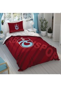Resim Lisanslı Nevresim Takımı Trabzonspor Bordo Kırmızı 