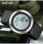 Resim Sunshine022 Sanda Erkek Spor Saati Kırmızı Adımsayar Pusula Metronom Ve Alarm Diğer 