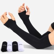 Resim 1 Çift Unisex Kol Kılıfı, Dirsek Koruyucu - Bisiklet, Koşu, Balıkçılık ve Sürüş için Serinlik Sağlayan Kol Kollukları 