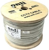 Resim Onli Cctv 2+1 2x0,22 Mm Kamera Kablosu 500 Metre 