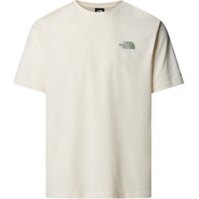 Resim The North Face U Nse Slopes Relaxed S/s Tee-graphic Unisex Outdoor Tişörtü Nf0a8e4eqlı1 Beyaz Beyaz 