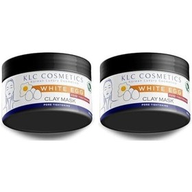 Resim Gözenek Sıkılaştırıcı Yumurta Akı Maskesi, 100ml 2 Paketi 