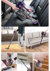 Resim Kiwi KVC-4040BLF Katlanabilir Şarjlı Bldc Motor Dik Süpürge 