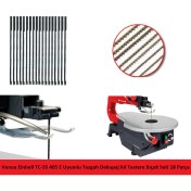 Resim Venoa Einhell Tc-Ss 405 E Uyumlu Tezgah Dekupaj Kıl Testere Bıçak Seti 18 Parça 