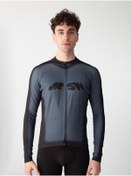 Resim Jordanred Kor Antrasit Termal Bisiklet Forması 