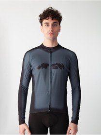 Resim Jordanred Kor Antrasit Termal Bisiklet Forması 