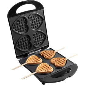 Resim Saplı Kalp Waffle'lar Için Waffle Makinesi 