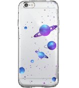 Resim mooodcase Iphone 6 Plus Galaxy And Stars Lens Korumalı Şeffaf Telefon Kılıfı 