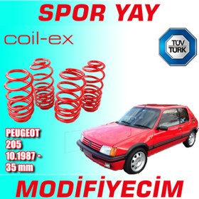 Resim Coil-Ex 205 10.1987--Sonrası 35Mm Alçaltma Spor Yay Helez 