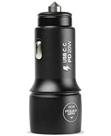 Resim Cc36 3.1a Pd20w Type-c To Type-c Hızlı Şarj Yeni Nesil Araç Şarj Aleti Çakmaklık 