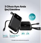 Resim Ttec 22.5W 10.000mah taşınabilir hızlı şarj 