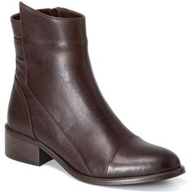 Resim Marrone Brown Bot Kadın 25k11098 Vergelio Skin Boot Marrone Brown 