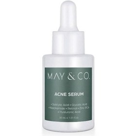 Resim May&Co Acne Serum Akne Karşıtı Bakım 30ml 