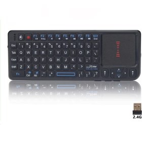 Resim Techstorm Laser Kablosuz Universal Mini Klavye ve Touchpad 