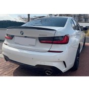 Resim Bmw g20 bagaj üstü spoiler m performance pianoblack 2019+ 