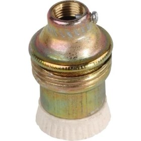 Resim Emeksan E14 Bronz Duy Avize Duyu 