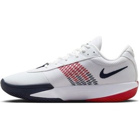 Resim Nike Air Zoom G.t. Cut Academy Erkek Basketbol Ayakkabısı-9373 Beyaz 