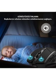Resim Inphic PM6 Kablosuz Şarj Edilebilir Mouse 