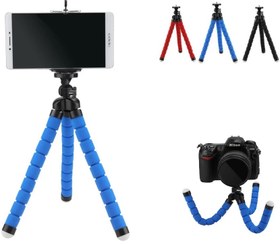 Resim Sünger Ayaklı Akrobat Tripod (26 cm) Telefon Tutucu Tripod 