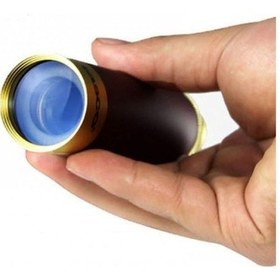 Resim Skygo 30x40 Panda Büyük Mercekli Pirinç Gövdeli Deri Çantalı Denizcilik Korsan Dürbün Açık Mavi 