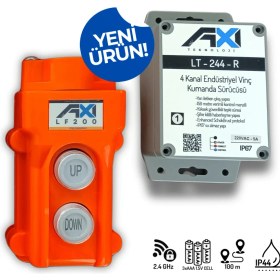 Resim Axi Teknoloji Axı Lf 200 Endüstriyel Vinç Kumandası 2 Kanal 