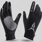 Resim Kışlık Outdoor Bisiklet Eldiveni - Soğuk Koruyucu, Sıcak Tutan Yüksek Kalite Polar Astarlı Rüzgar Geçirmez Dokunmatik Ekrana Uygun Doğa Sporları ve Kayak Eldivenleri, Kayak Aksesuarları,Yürüyüş Temel Eksenleri,Geometrik Desen,Rüzgar Geçirmez Malzeme,Dayanıklı Kumaş,Dokunmatik Ekran Uyumlu,Kış Eldivenleri,Bisikletçiler,Yürüyüşçülere 