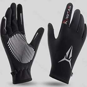 Resim Kışlık Outdoor Bisiklet Eldiveni - Soğuk Koruyucu, Sıcak Tutan Yüksek Kalite Polar Astarlı Rüzgar Geçirmez Dokunmatik Ekrana Uygun Doğa Sporları ve Kayak Eldivenleri, Kayak Aksesuarları,Yürüyüş Temel Eksenleri,Geometrik Desen,Rüzgar Geçirmez Malzeme,Dayanıklı Kumaş,Dokunmatik Ekran Uyumlu,Kış Eldivenleri,Bisikletçiler,Yürüyüşçülere 