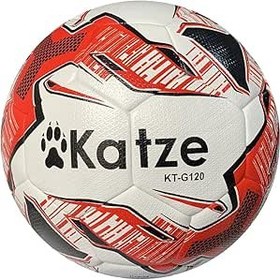 Resim Katze KT-G120 Hybrid Futbol Topu 5 Numara Kırmızı 