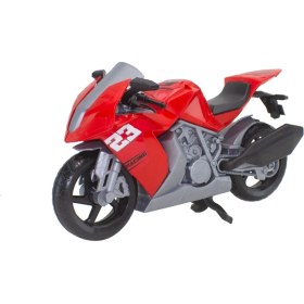 Resim Oyuncak Motosiklet Sürtmeli 30 cm 