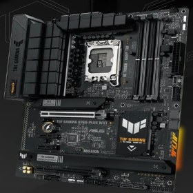 Resim Asus TUF GAMING B760-PLUS WIFI Intel B760 LGA1700 DDR5 7200 DP HDMI 3x M2 USB3.2 AX WiFi + BT 2.5Gbit LAN ATX (TUF GAMING B760-PLUS WIFI) Anakart 
