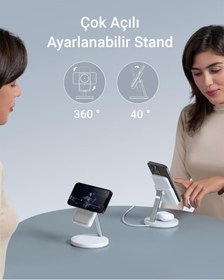 Resim Anker 633 MagGo B25A7 MagSafe Kablosuz Şarj Aleti - Teşhir 