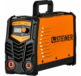 Resim Steiner Alman MMA-200 Amper Profesyonel Dijital Göstergeli Inverter Kaynak Makinesi 