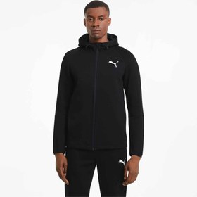 Resim Puma Evostripe Core Fz Erkek Fermuarlı Sweatshirt (58581201) 