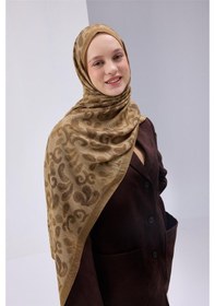 Resim Silk Home Urban Hours Harmony Gold Mayda Şal 190x70 Çok Renkli 