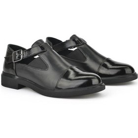 Resim Ziya, Kadın Hakiki Deri Ayakkabı 1531050z26103402k Siyah 1531050z26103402k 000 Siyah 