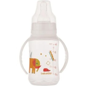 Resim Bebedor 76302 Kulplu PP Biberon 6-18 Ay 150 ml Fil Desenli 