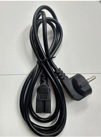 Resim 1.8 Metre Oluklu Power Kablo C15 Power Kablo 3x0.75 Mm Power Kablo 