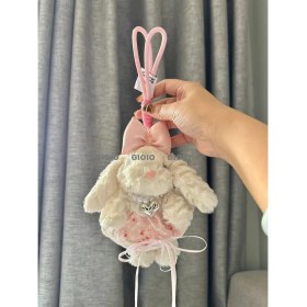 Resim Silver1 Sevimli Renkli Ip Peluş Ayı Kolye El Yapımı Oyuncaklar Küçük Bebek Çanta Çekicilik Sevimli Bebek Cep Telefonu Çekicilik (Yurt Dışından) 