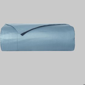 Resim Sarev Monochrome Saten Tekli Nevresim Tek Kişilik Royal Blue 