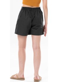 Resim Sinem Gabardin Yazlık Şort Etek Haki Hk-haki Haki 