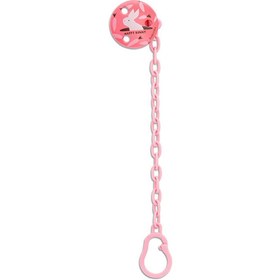 Resim Suavinex Total Look Yuvarlak Emzik Zinciri - Pembe - Bunny 